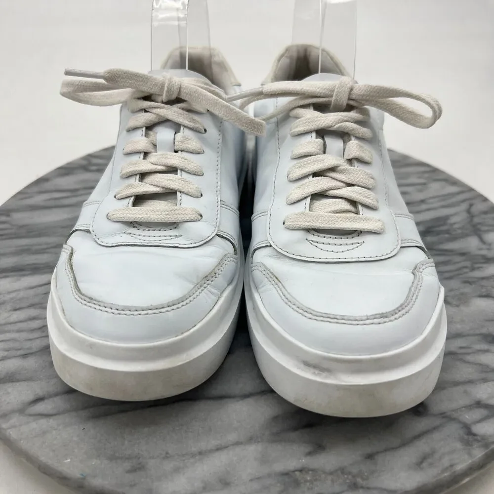 Cole Haan Grandpro Rally Court Shoes Womens 8 White Leather Sneakers W21919